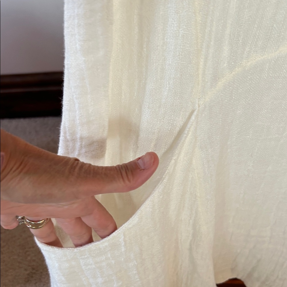 Free People Cream Backless Dress - Picture 3 of 7